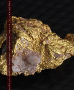 2.47gの石英が見える大きめのサイズの自然金-g0279-9