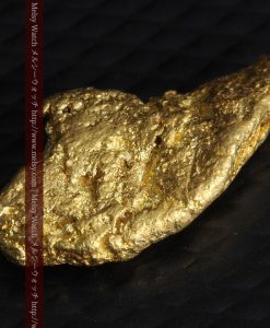 2.44gの葉のような形の平らな自然金-G280-8