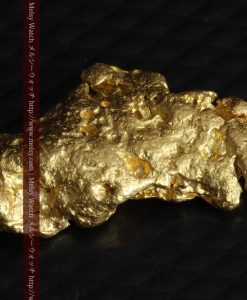 2.53gのペンギンのような形の自然金-g0281-7