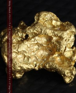 2.83gの綺麗な色合いと厚みのある自然金-g0282-8