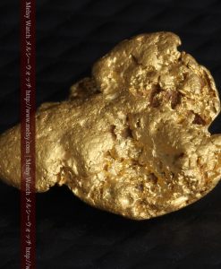 2.89gのコロコロとした詰まりの良い自然金-g0283-7