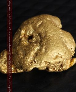 2.89gのコロコロとした詰まりの良い自然金-g0283-8