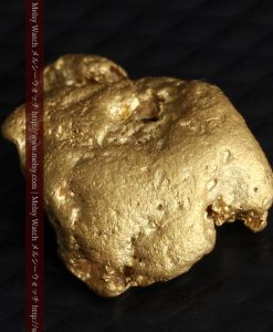 2.89gのコロコロとした詰まりの良い自然金-g0283-9