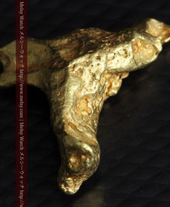 4.39gの三つ又の特殊な形の自然金-g0285-10