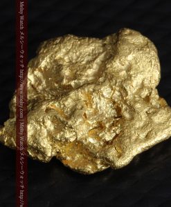 4.2gの丸みのある大粒の自然金-g0288-6