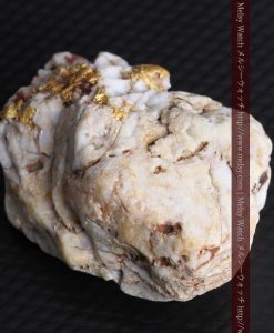 15.65gの大粒の金が見える大きなサイズの金鉱石-g0294-11