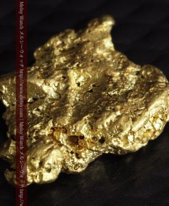 1.14gの小さく平らな自然金-g0295-5