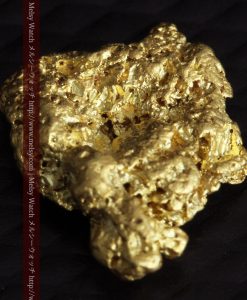 1.14gの小さく平らな自然金-g0295-8