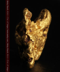 4.46gの自然な形と両面の違いを楽しめる自然金-G0300-3