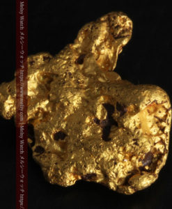 4.46gの自然な形と両面の違いを楽しめる自然金-G0300-6