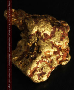 4.46gの自然な形と両面の違いを楽しめる自然金-G0300-9