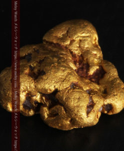 4.6gの角のない丸みを帯びた自然金-G0301-10