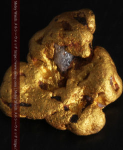 4.6gの角のない丸みを帯びた自然金-G0301-5