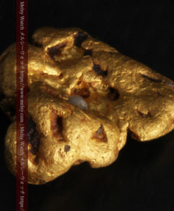 4.6gの角のない丸みを帯びた自然金-G0301-7