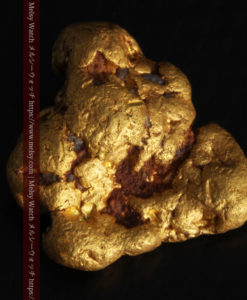 4.6gの角のない丸みを帯びた自然金-G0301-9