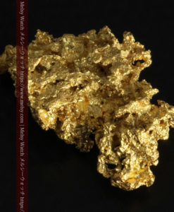 5.48gの神秘的な輝きを見せる繊細な姿の自然金-G0303-12