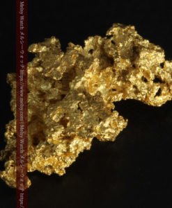 5.48gの神秘的な輝きを見せる繊細な姿の自然金-G0303-9