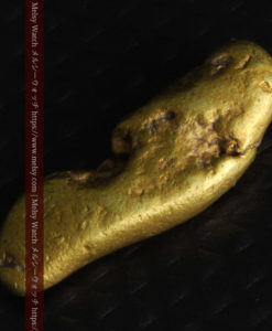 2.09gの細長い豆のような形の自然金-G0310-10