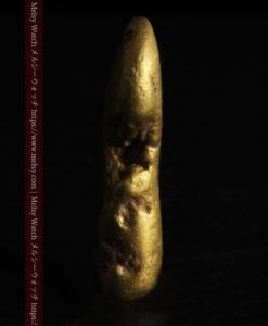 2.09gの細長い豆のような形の自然金-G0310-3