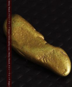 2.09gの細長い豆のような形の自然金-G0310-5