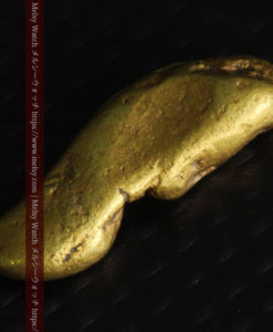 2.09gの細長い豆のような形の自然金-G0310-6