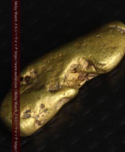 2.09gの細長い豆のような形の自然金-G0310-8