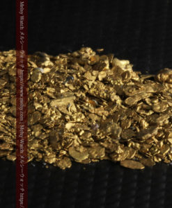 5.1gの小さな砂金と薄片の自然金-G0311-6