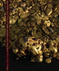 5.1gの小さな砂金・薄片金とやや粒の大きな自然金-G0312-8