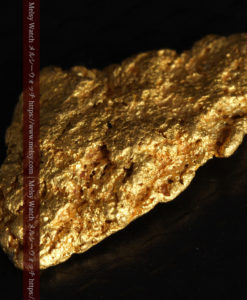 1.99gのきらきらと輝く細かな凹凸のある自然金-G0313-11