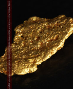 1.99gのきらきらと輝く細かな凹凸のある自然金-G0313-6