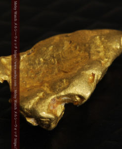 1.13gの乳歯のような形の自然金-G0315-10