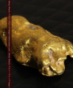 1.13gの乳歯のような形の自然金-G0315-8