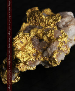 4.12gの小さな石英が混じる雰囲気の良い自然金-G0320-5