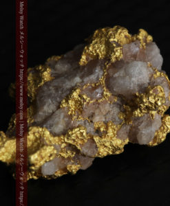 4.12gの小さな石英が混じる雰囲気の良い自然金-G0320-9