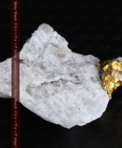 1.08gの粒子のような繊細な石英と自然金-G0322-12