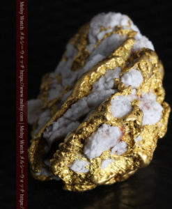 7.13gの大粒で石英の入り方の非常に綺麗な自然金-G0324-10