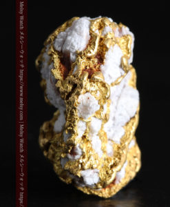 7.13gの大粒で石英の入り方の非常に綺麗な自然金-G0324-4