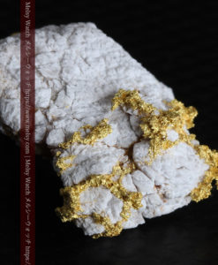 4.28gの細やかな淡雪のような石英と自然金-G0326-9