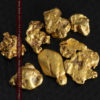 4.92gの小さく個性的な自然金7点セット-G0332-1