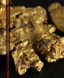 4.92gの小さく個性的な自然金7点セット-G0332-6