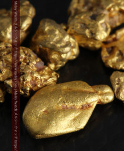 4.92gの小さく個性的な自然金7点セット-G0332-7