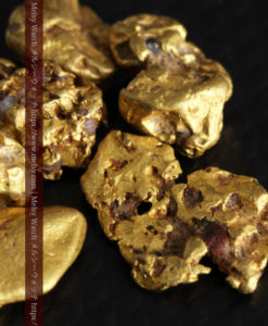 4.92gの小さく個性的な自然金7点セット-G0332-9