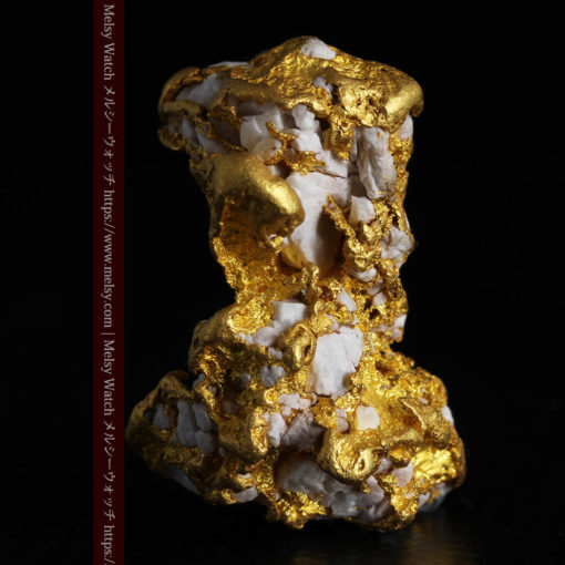 23.86gの凹凸や石英の入り方と形状の美しい大粒自然金-G0333-1