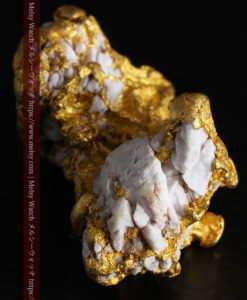 23.86gの凹凸や石英の入り方と形状の美しい大粒自然金-G0333-10