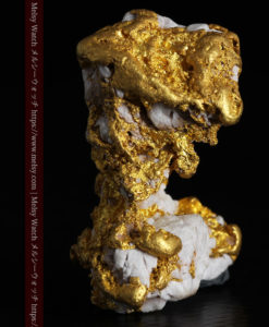 23.86gの凹凸や石英の入り方と形状の美しい大粒自然金-G0333-4