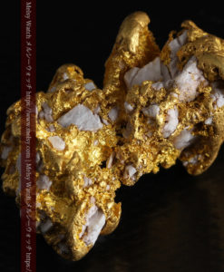 23.86gの凹凸や石英の入り方と形状の美しい大粒自然金-G0333-7