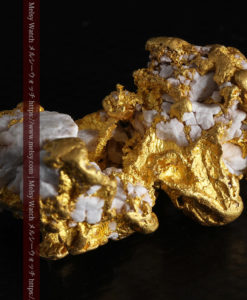 23.86gの凹凸や石英の入り方と形状の美しい大粒自然金-G0333-8