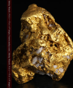 12.21gの形よい重量感ある大粒自然金-G0334-5