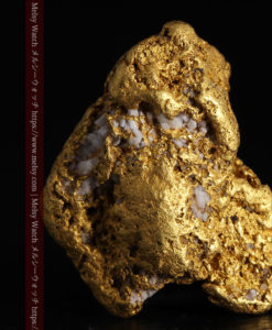 12.21gの形よい重量感ある大粒自然金-G0334-6