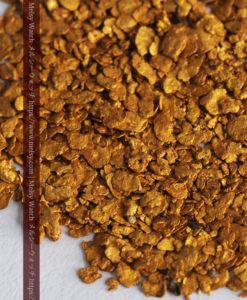 2.64gの小さな砂金・薄片金とやや粒の大きな自然金3点-G0339-5